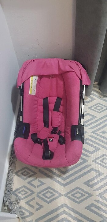 0 - 13 kg Beden pembe Renk Doona pembe bebek arabası