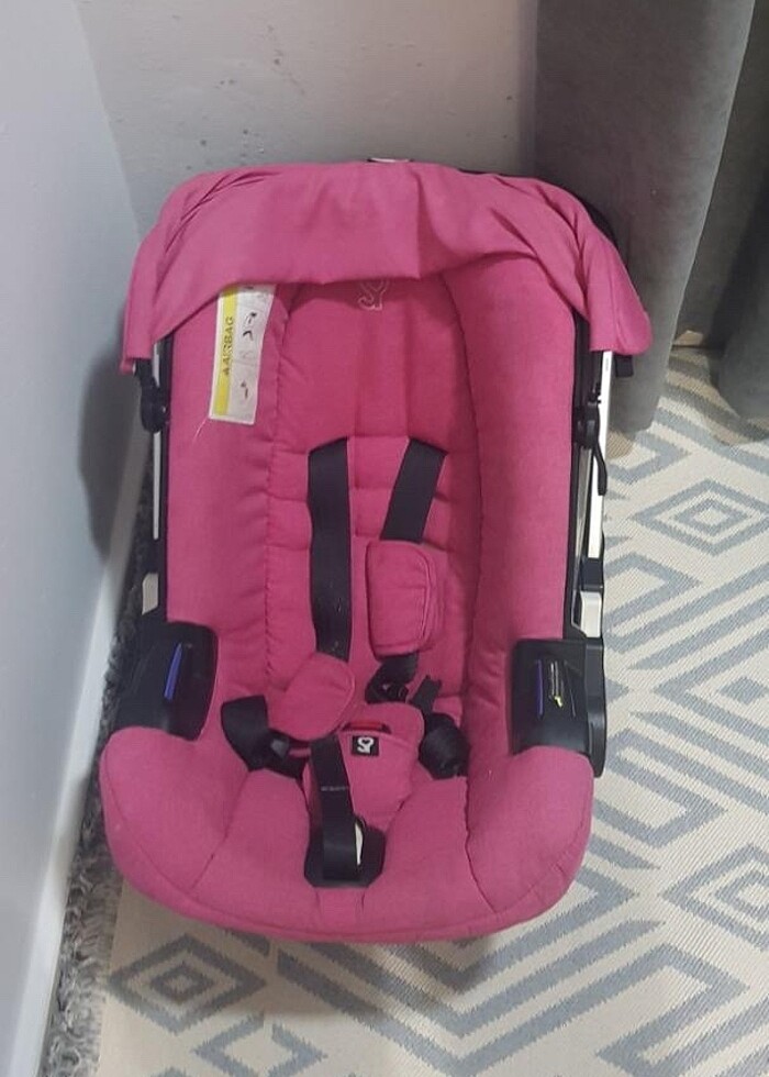 Doona  pembe bebek arabası - Görsel 4