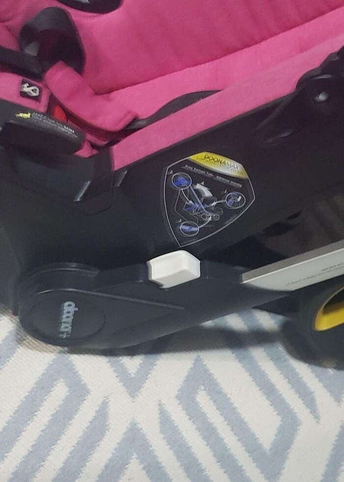 Doona  pembe bebek arabası - Görsel 3