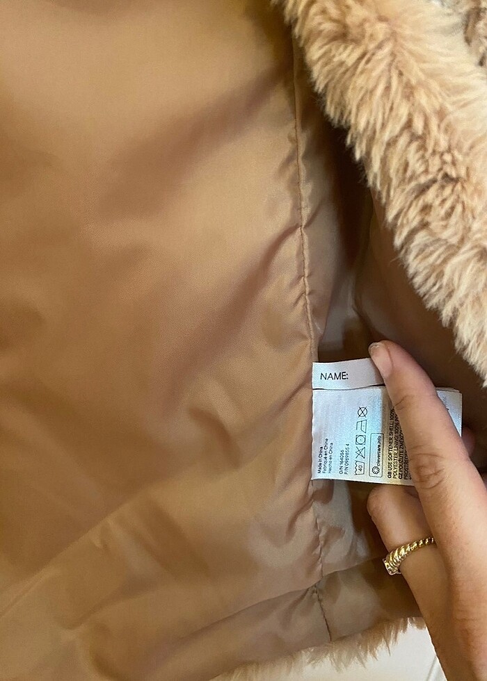 Çocuk h&m kürk - Görsel 3