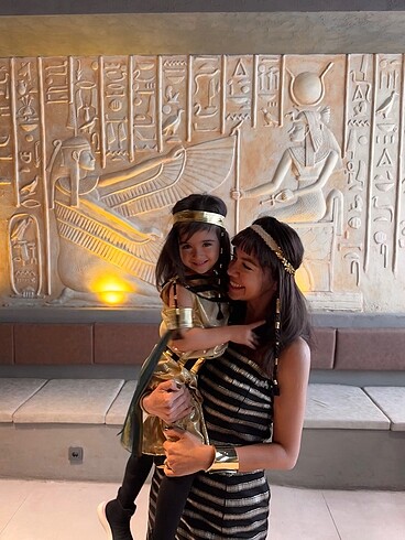 Anne kız mısır kombin - Görsel 5