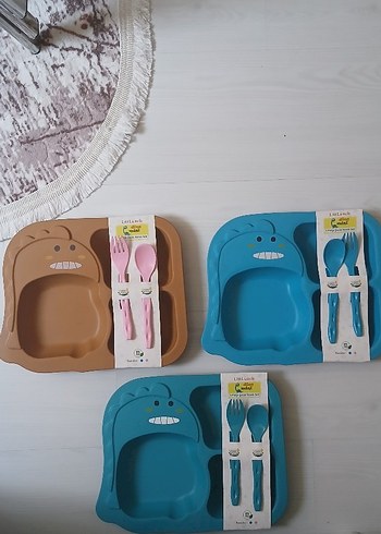 3 Parça Çocuk Yemek Seti