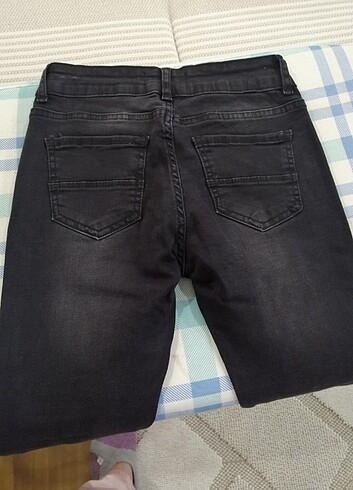 10 Yaş Beden siyah Renk Jean pantolon