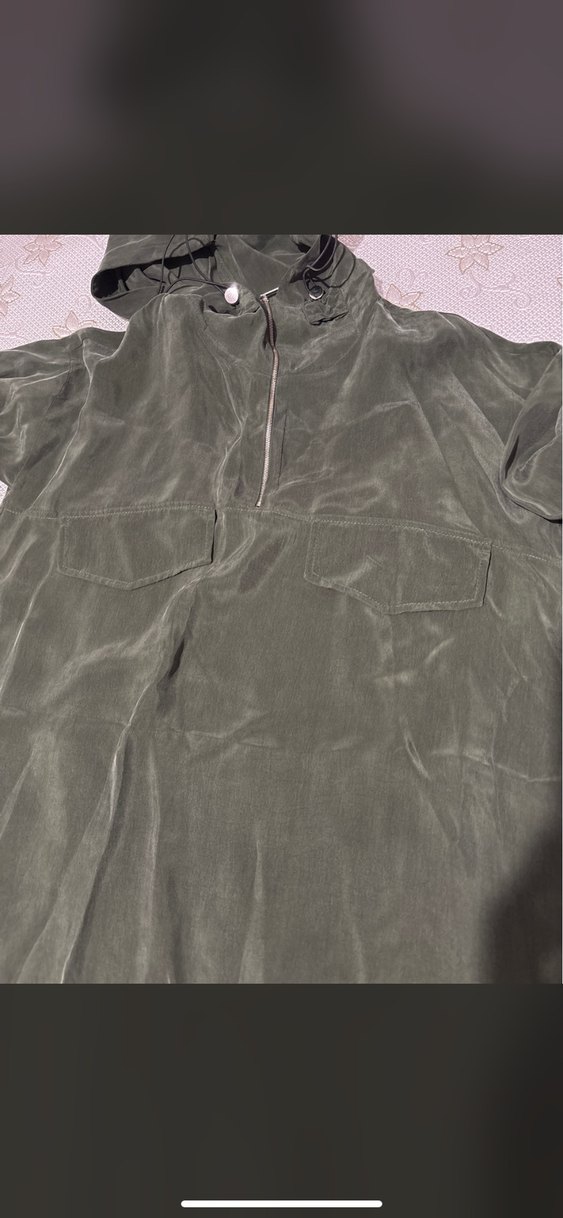 Kadın Haki Uzun Kollu Salaş Takım - Görsel 2