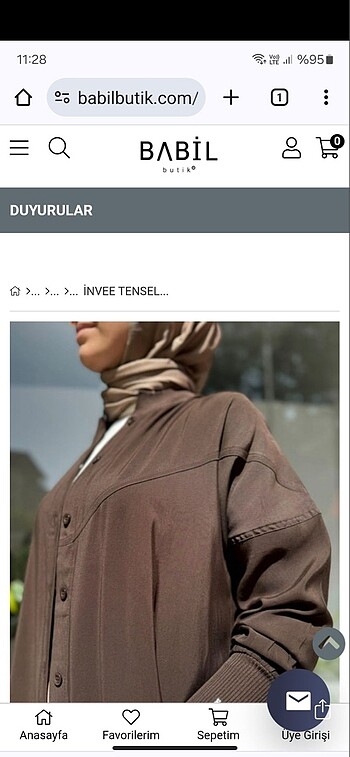l Beden İnvee kap