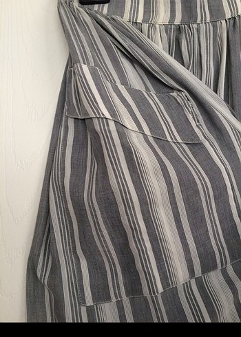 Önden Düğmeli Etek - Görsel 3