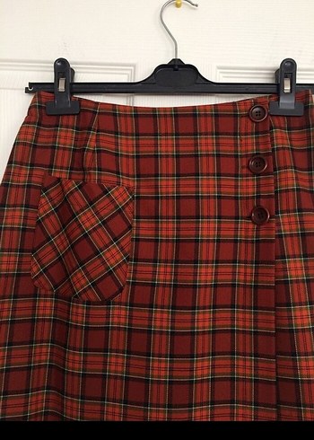 Ekol marka, Ekose kumaş, iskoç model etek - Görsel 2