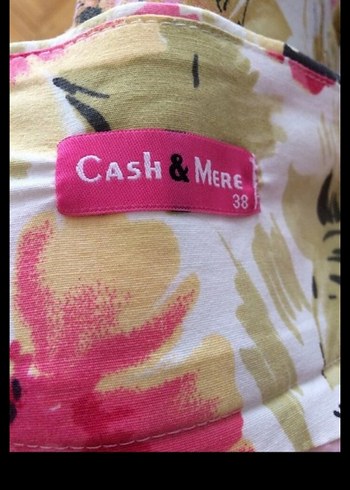 Pembe Çiçek Desenli Çan Etek - Görsel 3