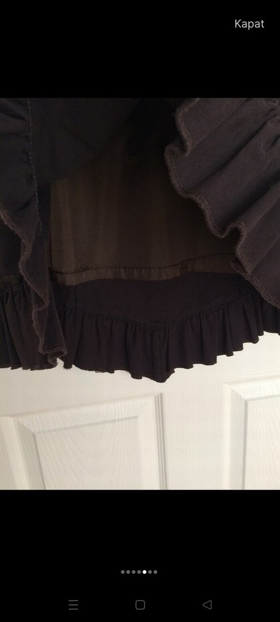 Kahverengi Kemerli Midi spor Etek - Görsel 5