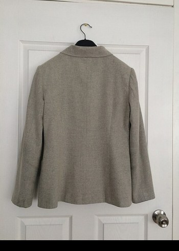 Selen marka gri renk kaşe kumaş takım - Görsel 7