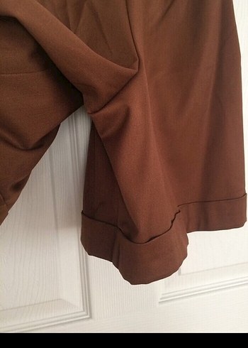 Kahverenk kışlık Şort etek - Görsel 7