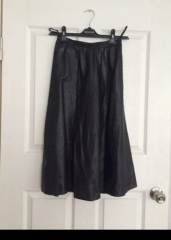 Siyah renk Hakiki buDeri Etek - Görsel 2