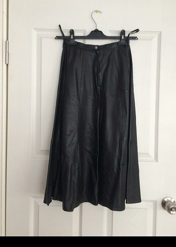 Siyah renk Hakiki buDeri Etek - Görsel 3