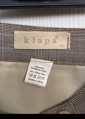 Kareli  Piliseli çok şık spor Etek - Görsel 5