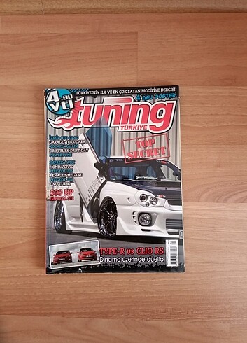 Beden TRTUNING ve TUNING TÜRKİYE Dergileri
