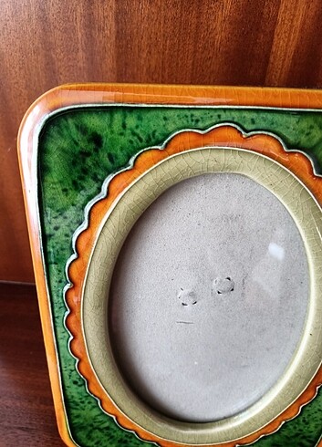 Beden Retro vitray seramik çerçeve
