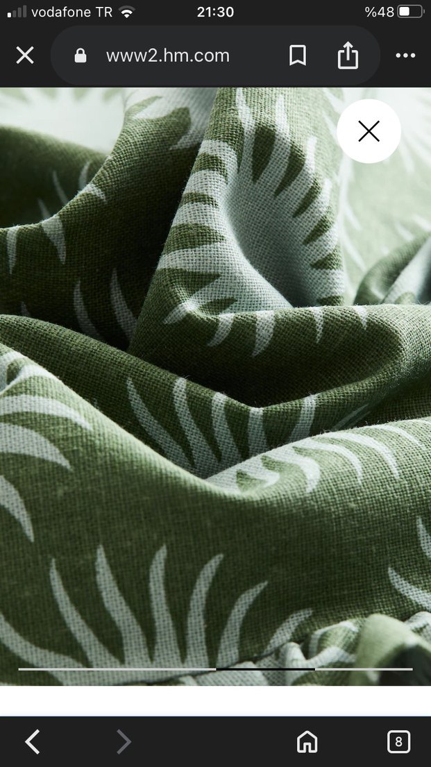 H&M home 50x50 cm Kırlent kılıfı - Görsel 3