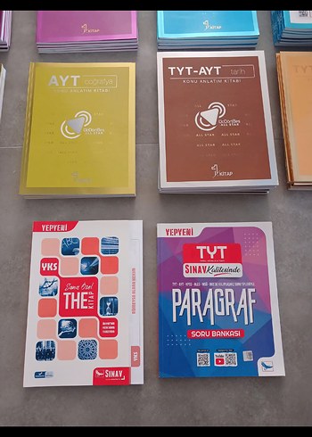 Üç dört beş yks test kitabı - Görsel 5