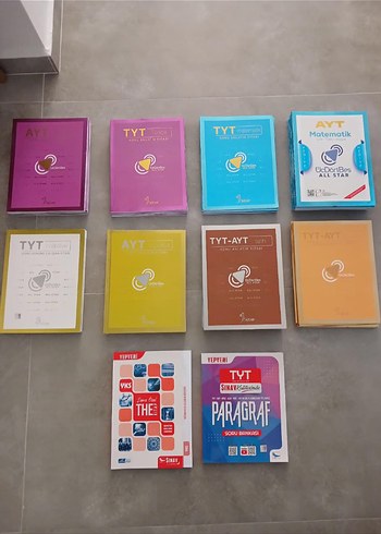 Üç dört beş yks test kitabı - Görsel 2