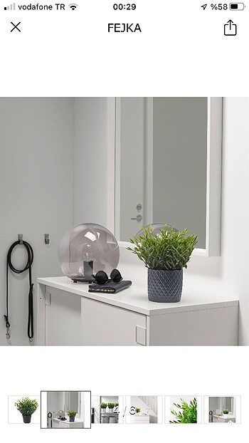 Ikea Fejka yapay bitki