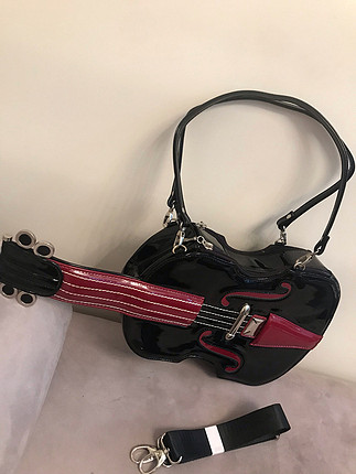 l Beden siyah Renk Gitar çanta