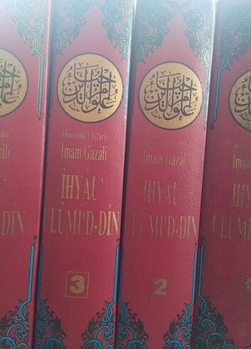 İmam Gazali ihyai ulumiddin dört cilt takım