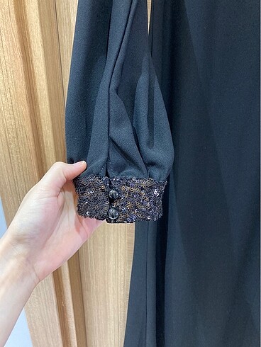 Abiye Balık model tesettür abiye elbise