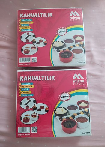 Çok Renkli Tabak ve Kase Seti - Görsel 3