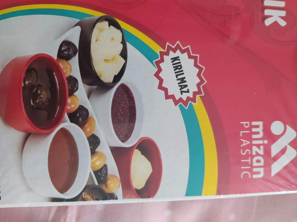 Çok Renkli Tabak ve Kase Seti - Görsel 4