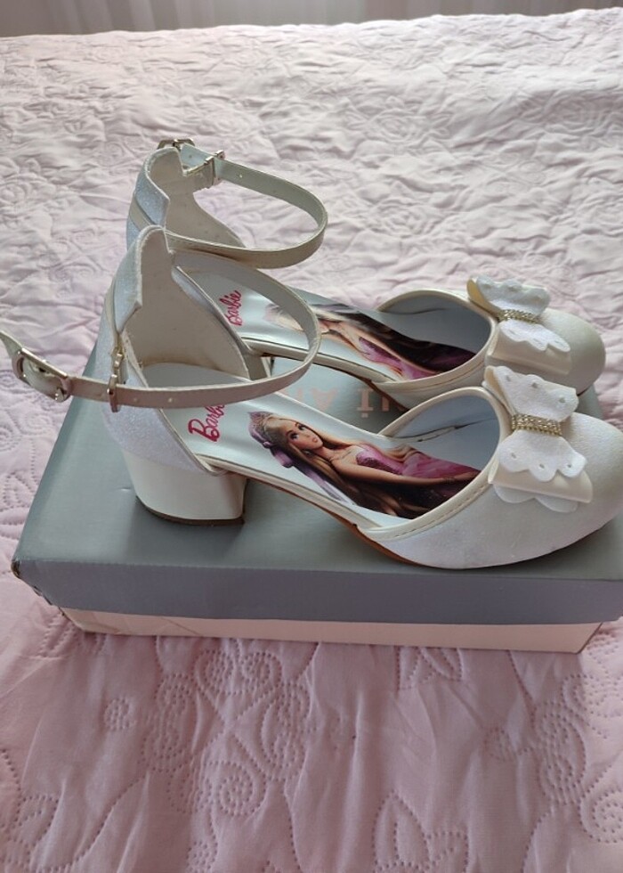 Kız çocuk topuklu ayakkabı - Görsel 2