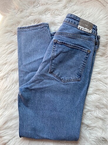 30 Beden Mavi mom jeans