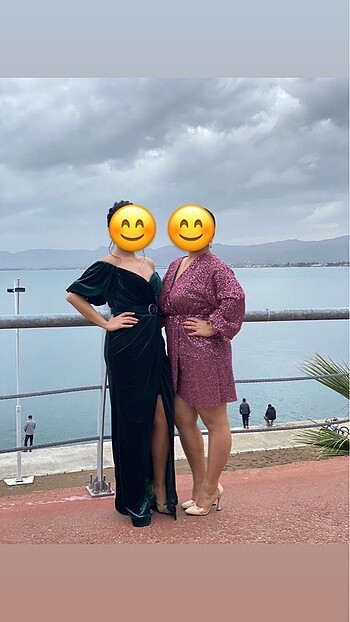 xl Beden pembe Renk Payetli elbise