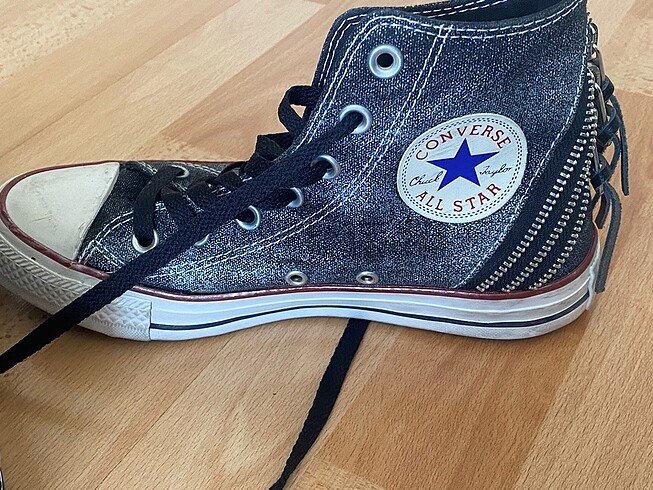 37 Beden gri Renk converse chuck taylor tri zip