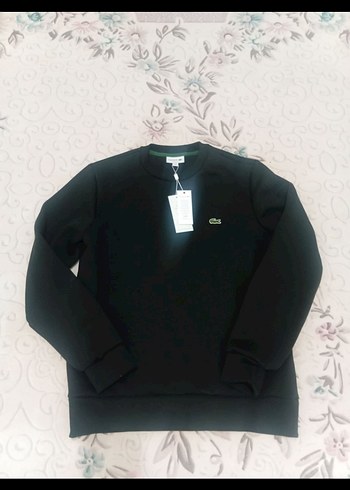 Lacoste Siyah Erkek Sweatshirt