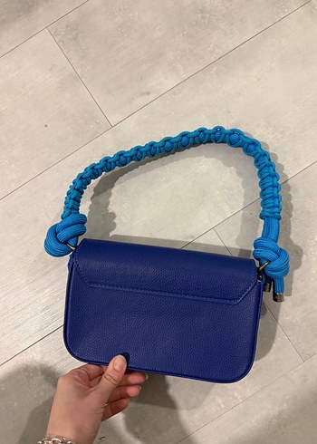 Peuple marka mavi çanta - Görsel 2