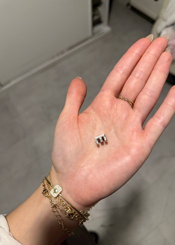 Pandora 925 Ayar Gümüş E Harfi Charm - Görsel 3