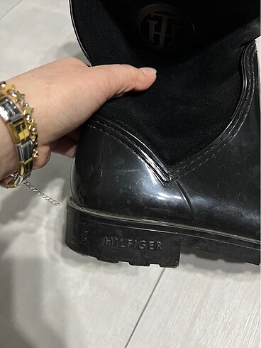 tommy hilfiger yağmur botu - Görsel 5