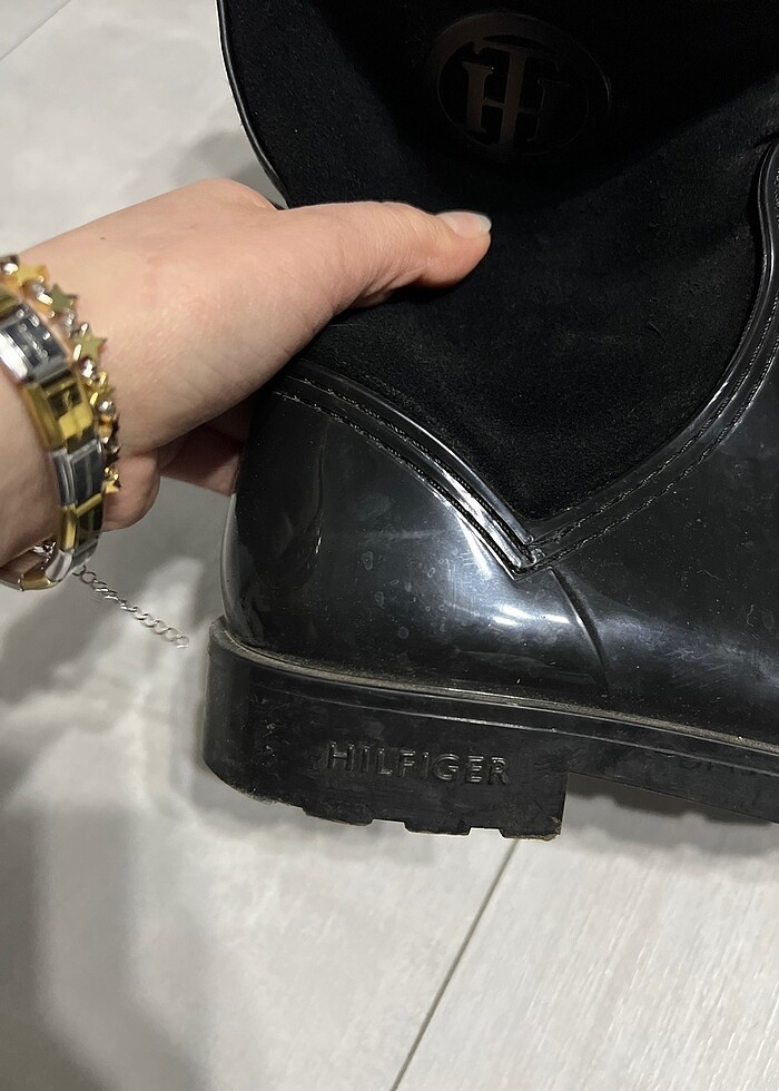 tommy hilfiger yağmur botu - Görsel 5