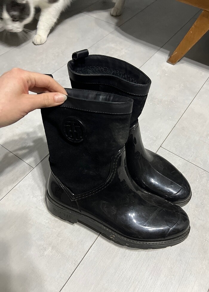 tommy hilfiger yağmur botu - Görsel 4