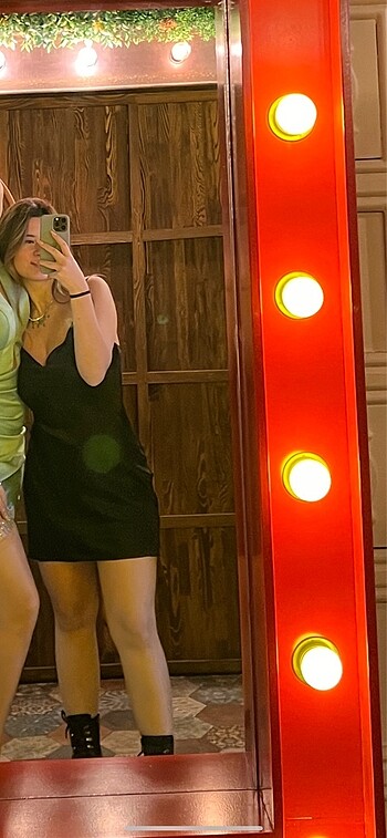 saten elbise - Görsel 5