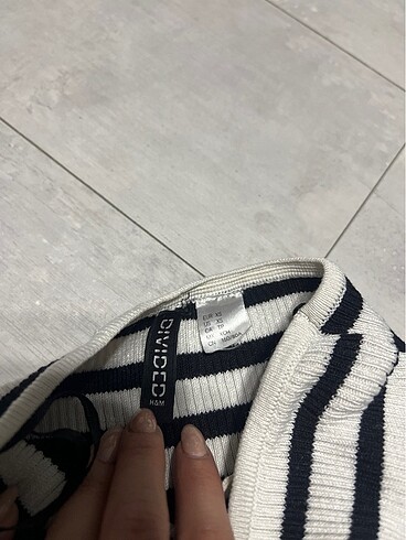 H&M çizgili elbise - Görsel 3