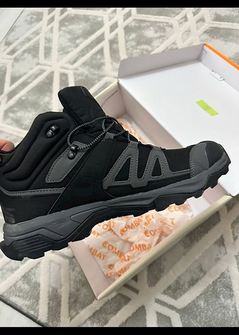 Combat Tactical Siyah Gri Kamuflaj Outdoor Bot - Görsel 2