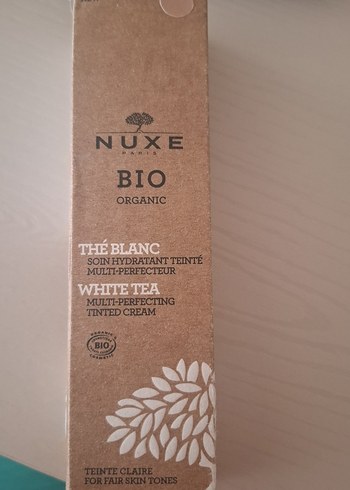 Nuxe Beyaz Çay Organik BB Krem Açık Ten