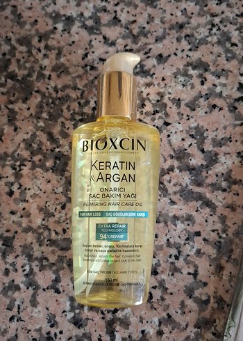 Bioxcin Keratin Argan Onarıcı Saç Bakım Yağı 150 ml
