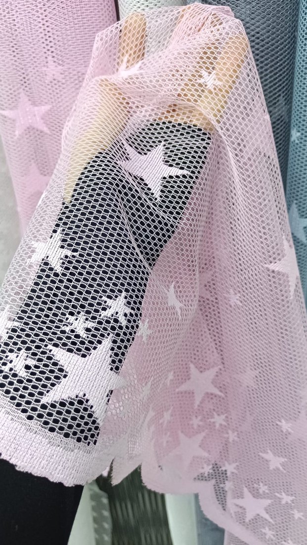 Nakışlı Gri Tül Perde metresi 200 tl - Görsel 4