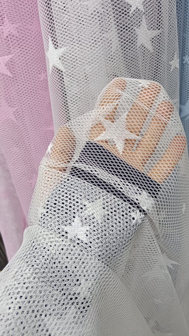 Nakışlı Gri Tül Perde metresi 200 tl - Görsel 2