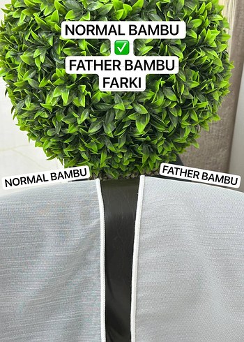 bambu tül perde metresi 210 tl - Görsel 7