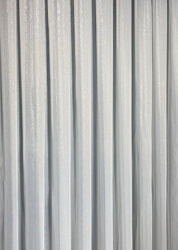 Gümüş geçişli tül perde metrekare fiyatı 195tl - Görsel 6