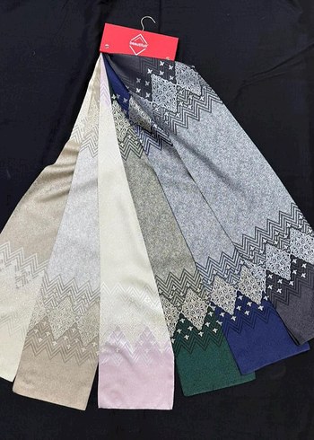 Nakışlı Yeşil ve Gri Perde Takımı - Görsel 7