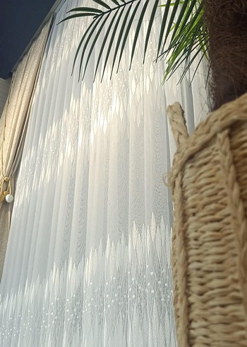 metresi 255 tl tül perde - Görsel 3